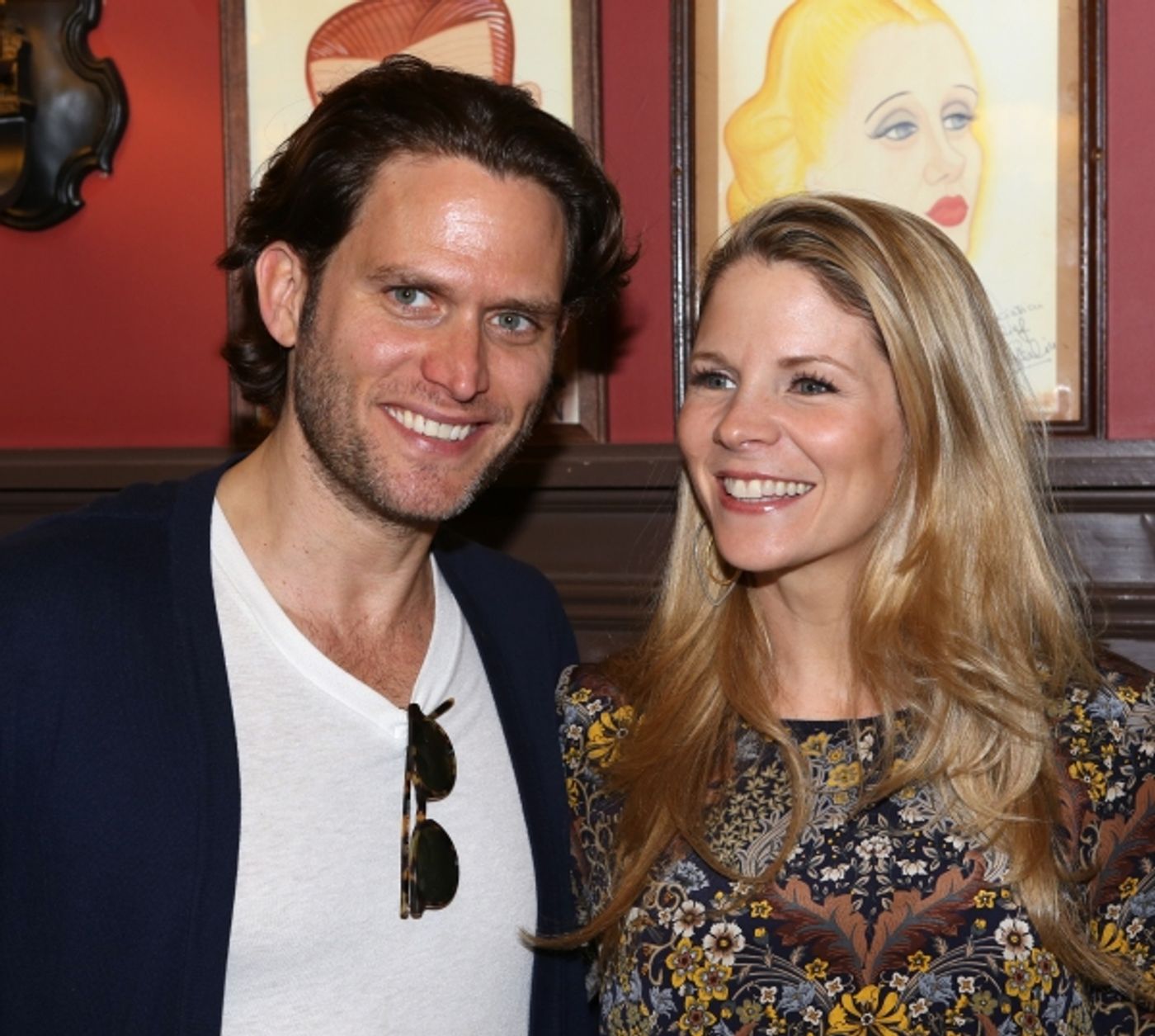 Photo Coverage: Jason Robert Brown Celebrates Sardi's Caricature Unveiling with Cast of THE BRIDGES OF MADISON COUNTY! Image