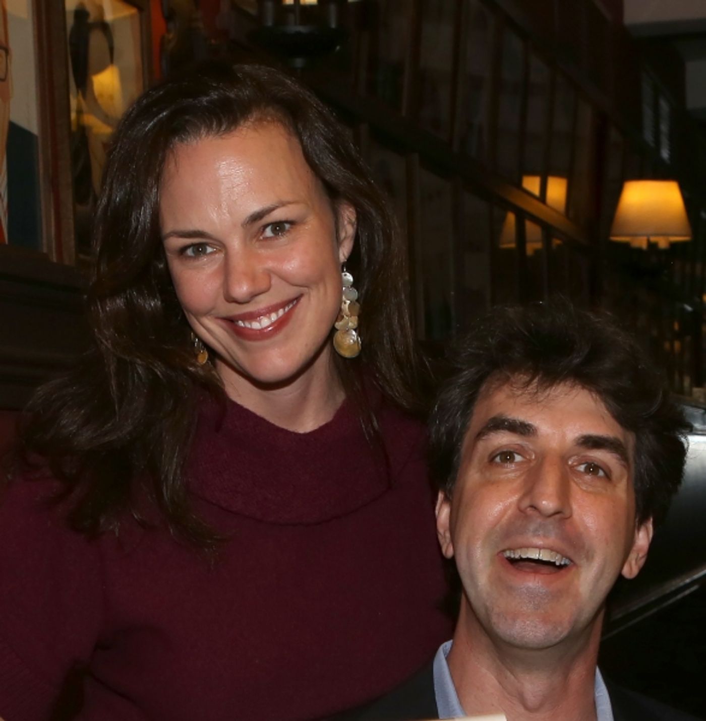 Photo Coverage: Jason Robert Brown Celebrates Sardi's Caricature Unveiling with Cast of THE BRIDGES OF MADISON COUNTY! Image