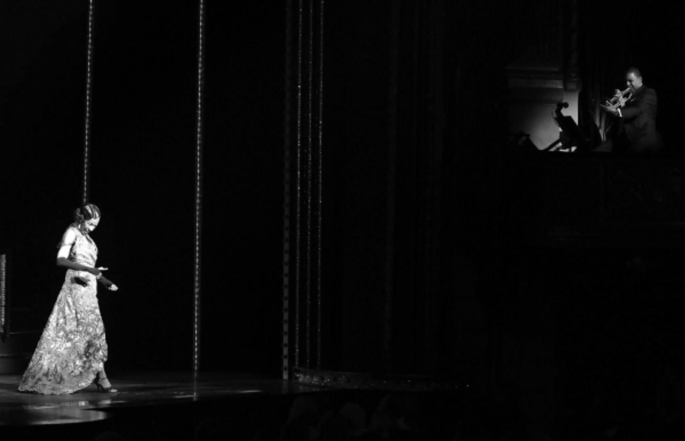 Photo Coverage: Wynton Marsalis Makes Guest Appearance in AFTER MIDNIGHT! Photo Coverage: Wynton Marsalis Makes Guest Appearance in AFTER MIDNIGHT! Image