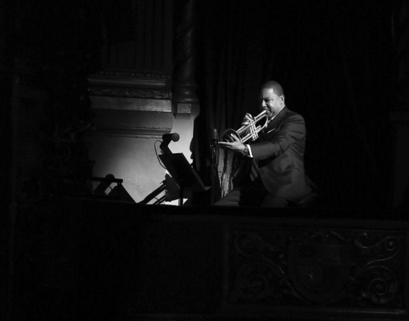 Photo Coverage: Wynton Marsalis Makes Guest Appearance in AFTER MIDNIGHT!  Image