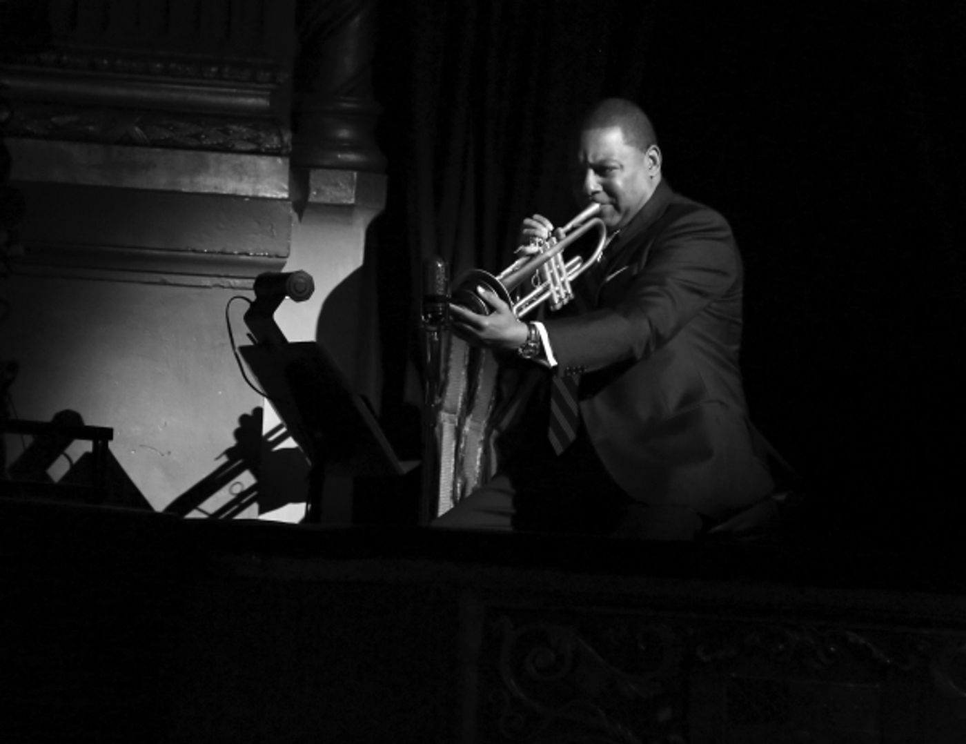 Photo Coverage: Wynton Marsalis Makes Guest Appearance in AFTER MIDNIGHT!  Image