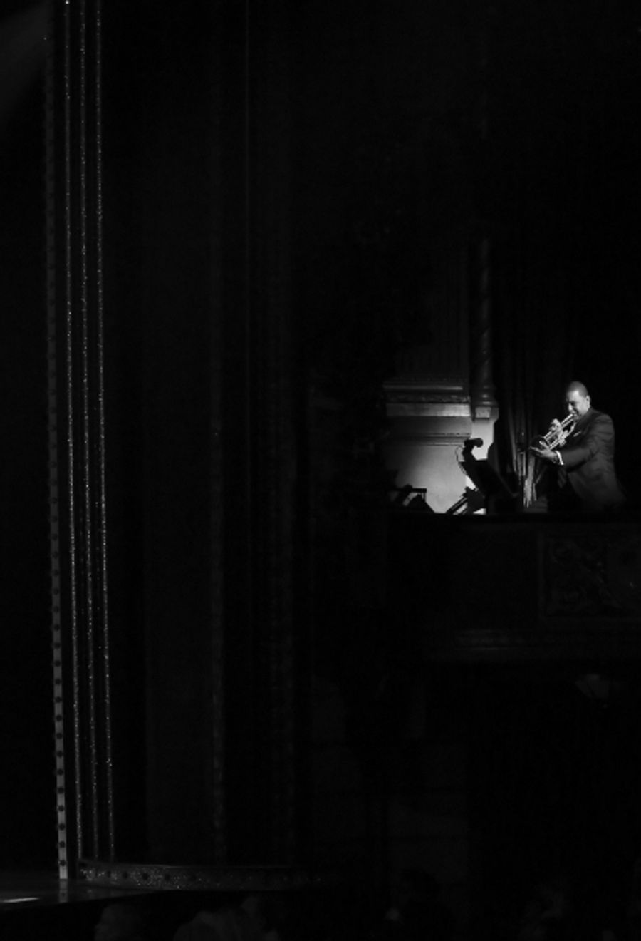 Photo Coverage: Wynton Marsalis Makes Guest Appearance in AFTER MIDNIGHT! Image