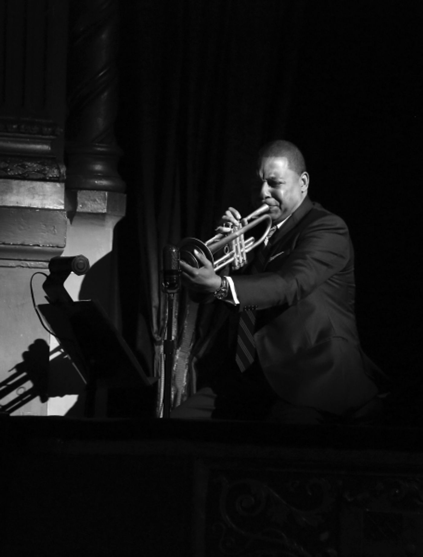 Photo Coverage: Wynton Marsalis Makes Guest Appearance in AFTER MIDNIGHT!  Image