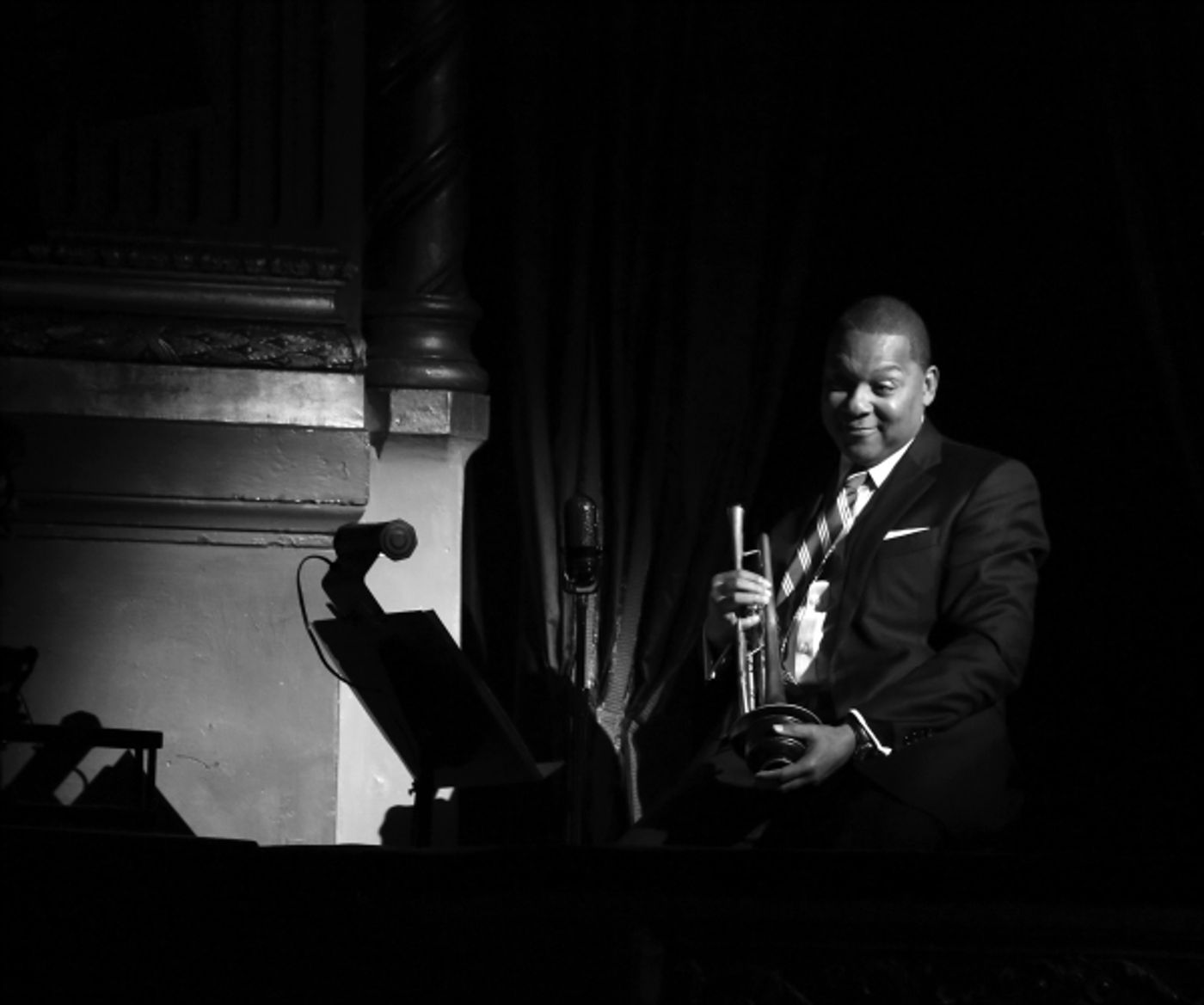 Photo Coverage: Wynton Marsalis Makes Guest Appearance in AFTER MIDNIGHT!  Image