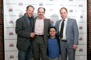 Aaron Posner, Eric Hissom, Jonathan Kim, and Teller @ BroadwayWorld Aaron Posner, Eric Hissom, Jonathan Kim, and Teller Photo