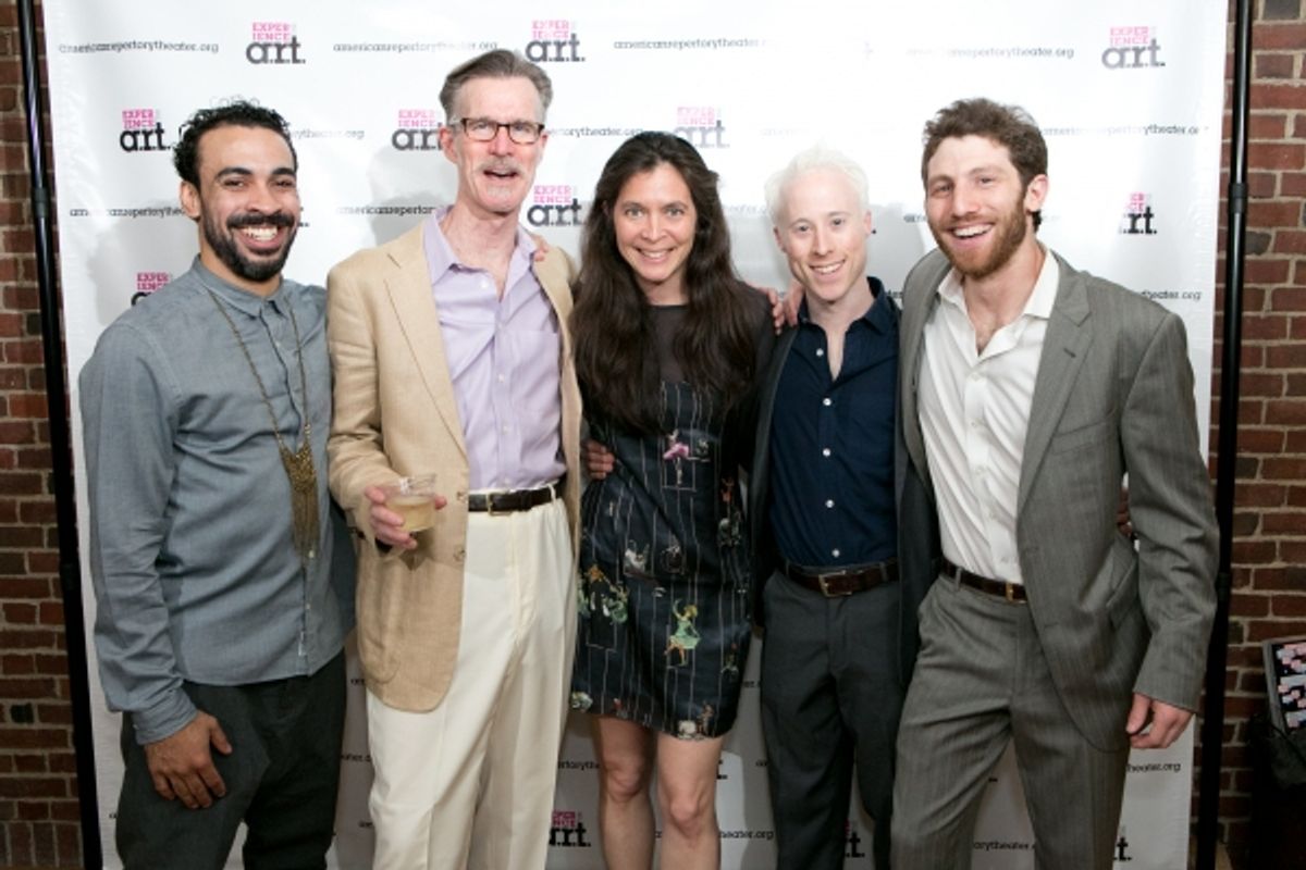 Manelich Minniefee, Tom Nelis, Diane Paulus, Nate Dendy, and Zachary Eisenstat  at 