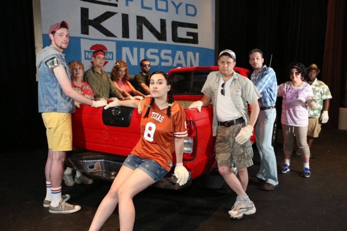 Ryan Foizey (as Greg), Cindy Duggan (Janis), Reynaldo Arceno (Jesus), Taylor Pietz (Heather), Luke Steingruby (Chris), Marcy Wiegert (Kelli), Jeffrey M. Wright (Benny), Todd Schaefer (JD), Anna Skidis (Norma), Marshall Jennings (Ronald) at 