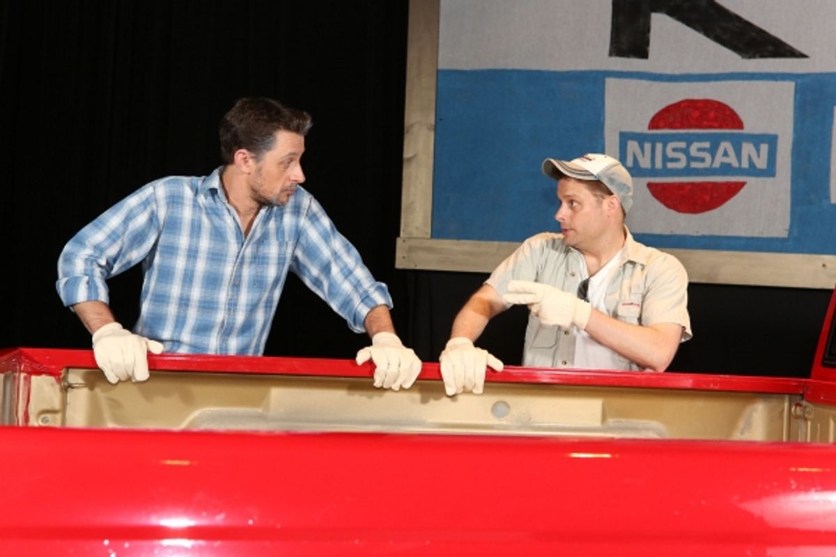 Todd Schaefer as JD Drew, and Jeffrey M. Wright as Benny Perkins at 