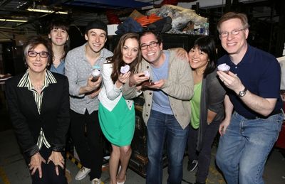 Robyn Goodman, Kendal Hartse, Cody Williams, Laura Osnes, Andy Einhorn, Ann Harada an Photo