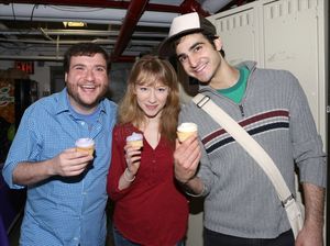 Todd Bonopane, Kaitlyn Davidson and Nathan Lucrezio Photo