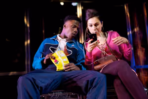 Toyin Kinch (Malachi) and Danusia Samal (Demi) @ BroadwayWorld Toyin Kinch (Malachi) and Danusia Samal (Demi) Photo