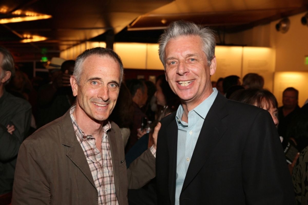 Director Neel Keller and Center Theatre Group Artistic Director Michael Ritchie at 