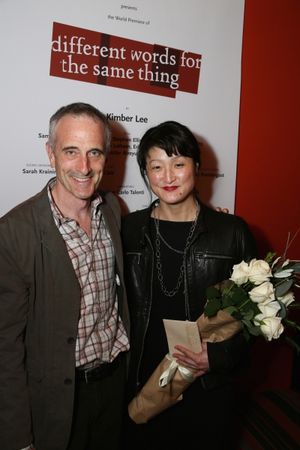 Director Neel Keller and playwright Kimber Lee @ BroadwayWorld Director Neel Keller and playwright Kimber Lee Photo