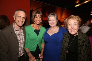 Director Neel Keller, actress Wendie Malick, cast member Alyson Reed and actress Georgia Engel @ BroadwayWorld Director Neel Keller, actress Wendie Malick, cast member Alyson Reed and actress Geor Photo