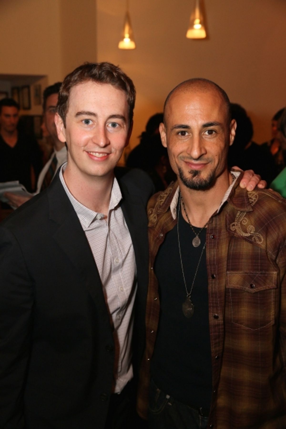 Cast members Stephen Ellis and Hector Atreyu Ruiz at 