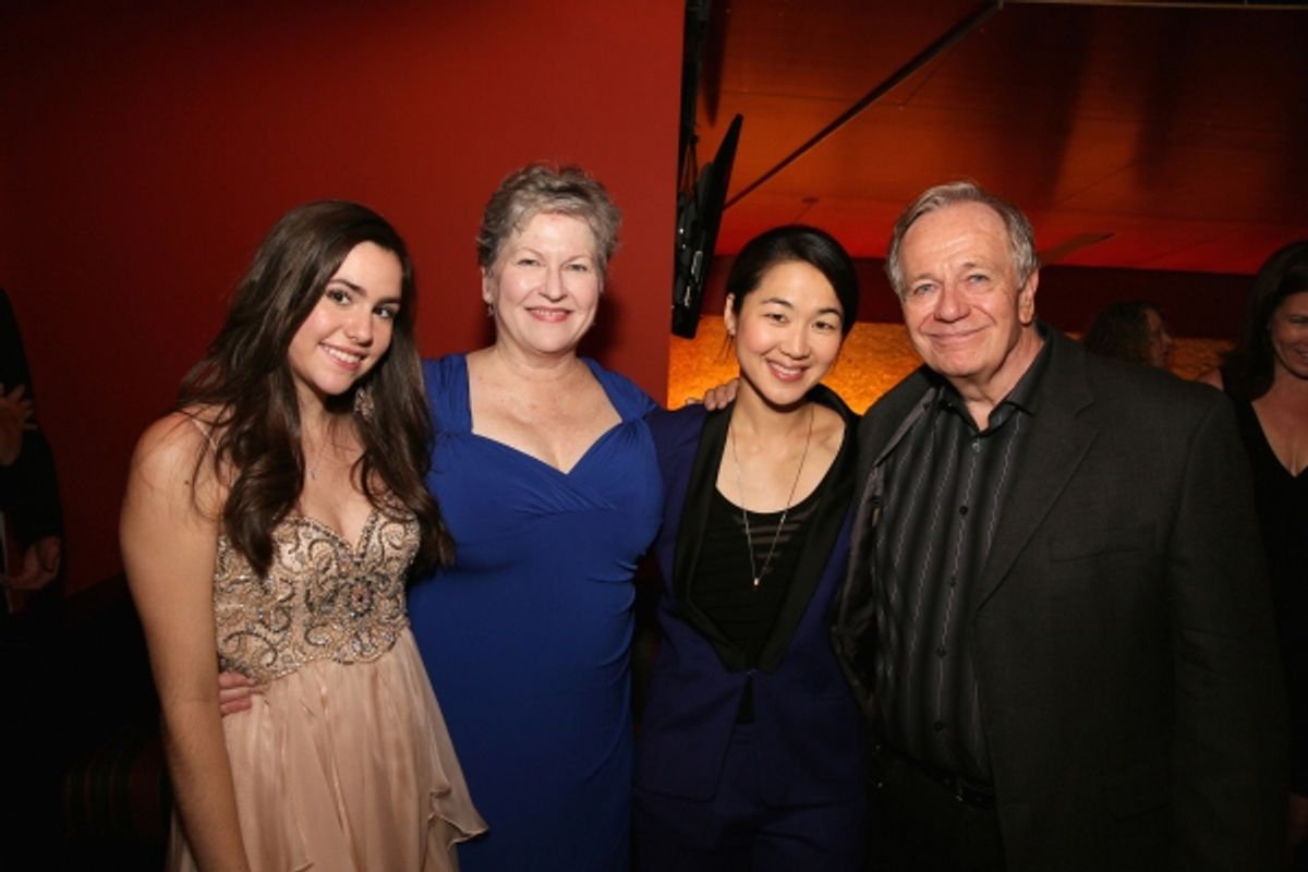 Cast members Savannah Lathem, Jackie Chung and Alyson Reed at 