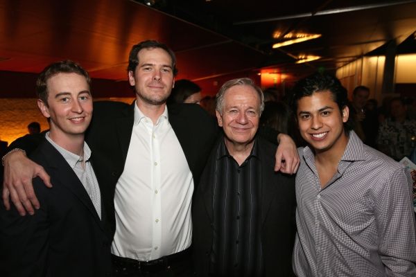 Cast members Stephen Ellis, Malcolm Madera, Sam Anderson and Erick Lopez Photo