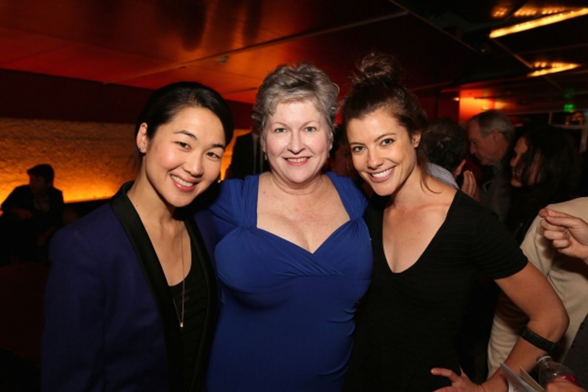 Cast members Jackie Chung, Alyson Reed and Devin Kelley at 