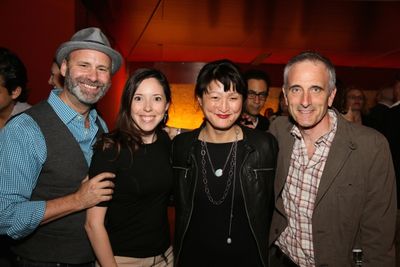 Dramaturg Pier Carlo Talenti, CTG Producing Associate Lindsay Allbaugh, playwright Ki Photo