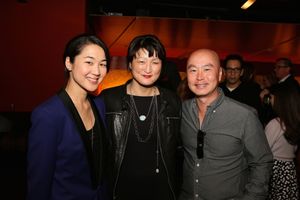 Cast member Jackie Chung, playwright Kimber Lee and actor C.S. Lee @ BroadwayWorld Cast member Jackie Chung, playwright Kimber Lee and actor C.S. Lee Photo