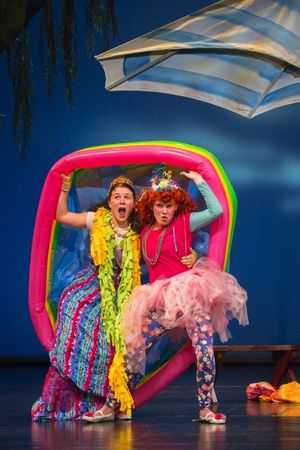 Bree (Haley Ward) and Nancy (Madison Wray) are upset that they didn''t get cast as me Photo