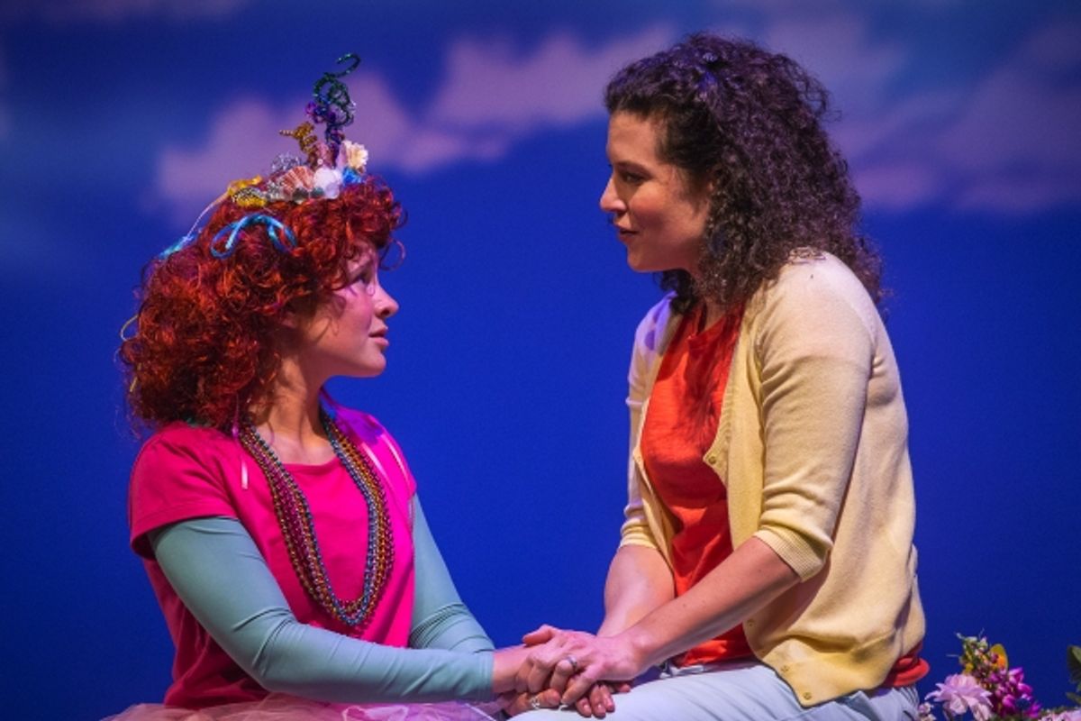 Nancy (Madison Wray) is consoled by her mom (Dani Baldwin)  at 