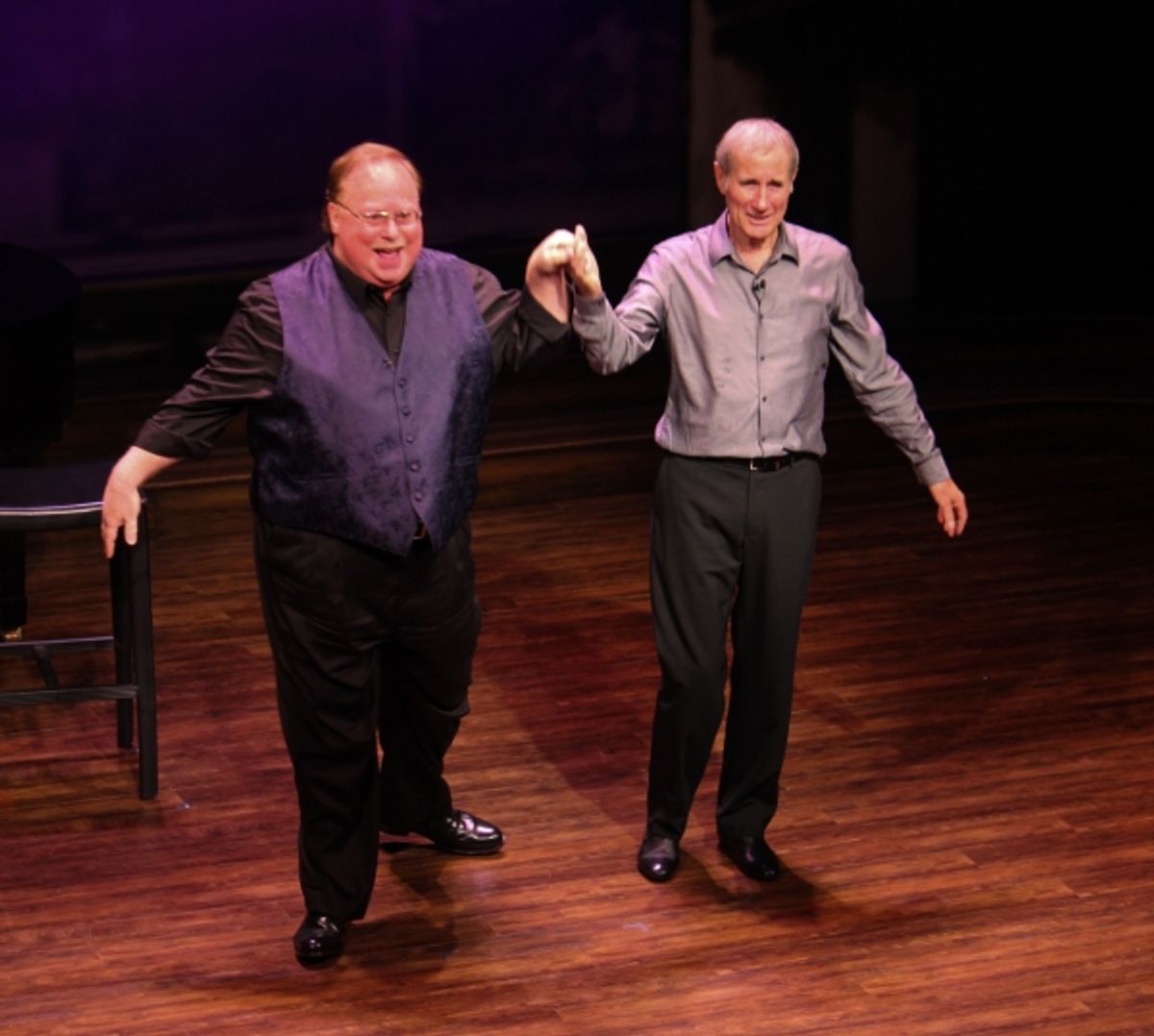 Mark York and Jim Dale at 