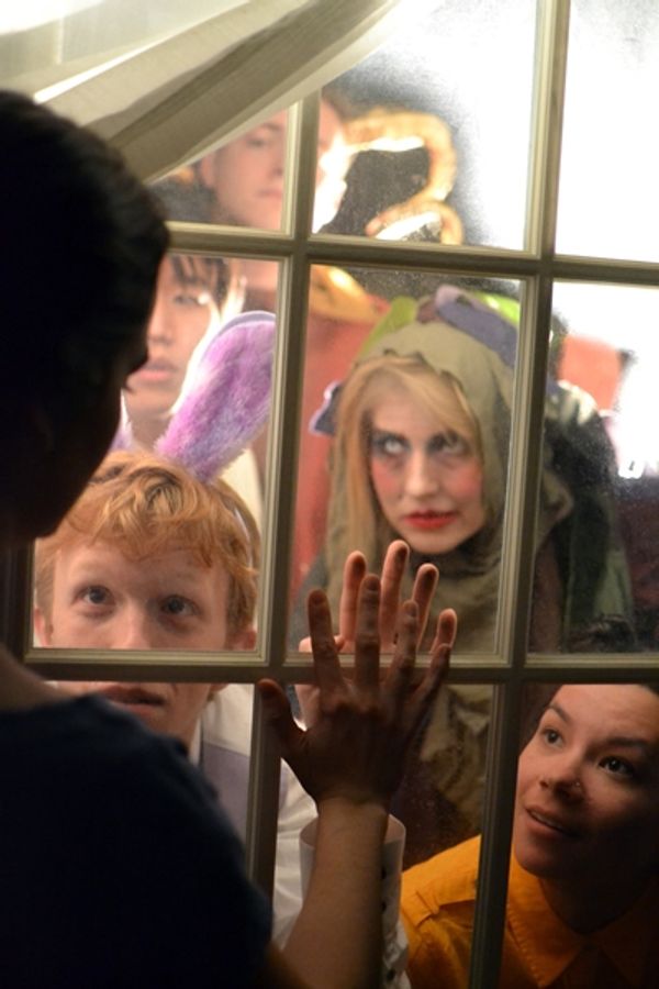 Meghann Garmany (Natasha) with Sam Ogilvie, Eddy Lee, Finn Kilgore, Lila Newman, and  Photo