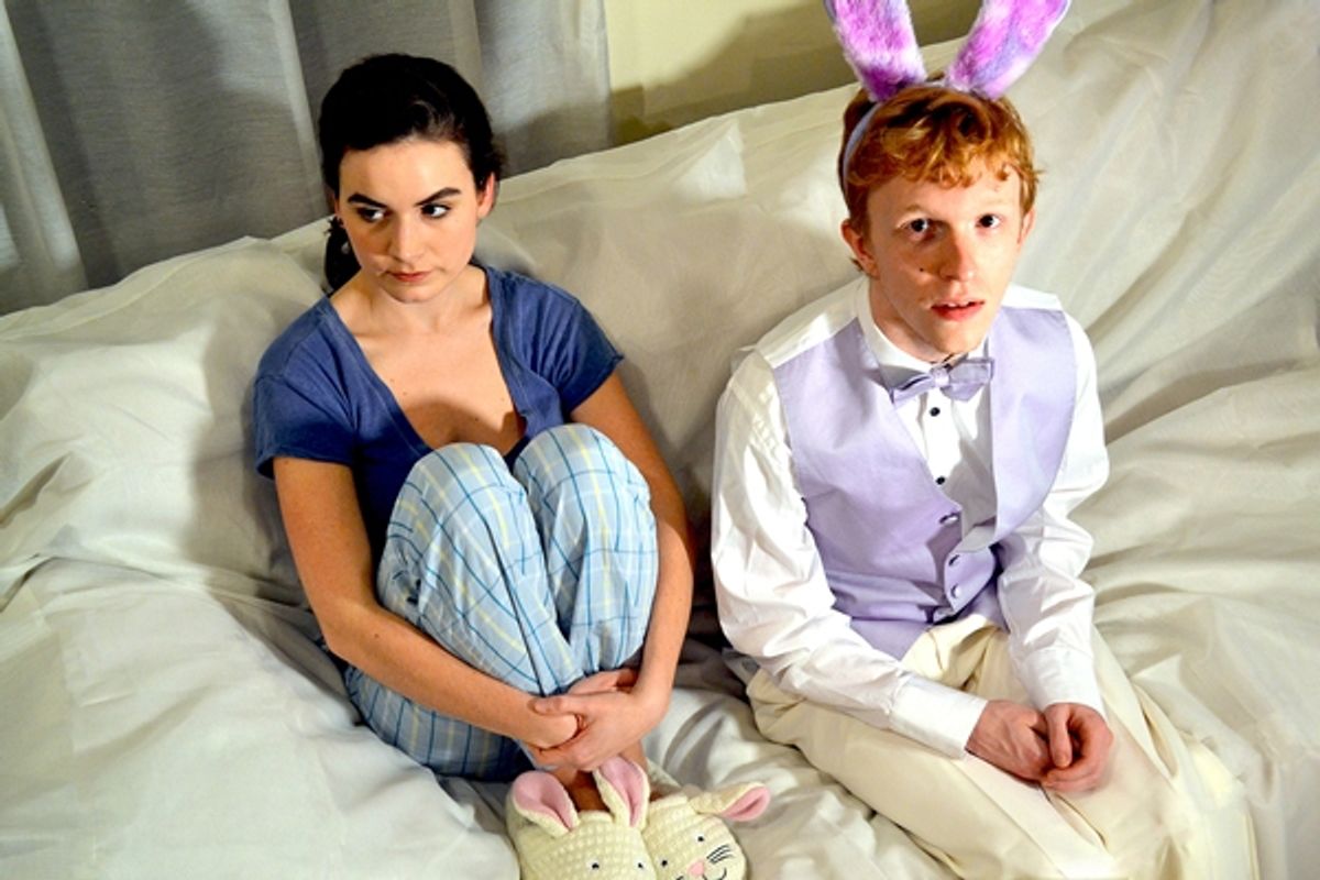 Meghann Garmany (Natasha) and Sam Ogilvie (Scatter) at 