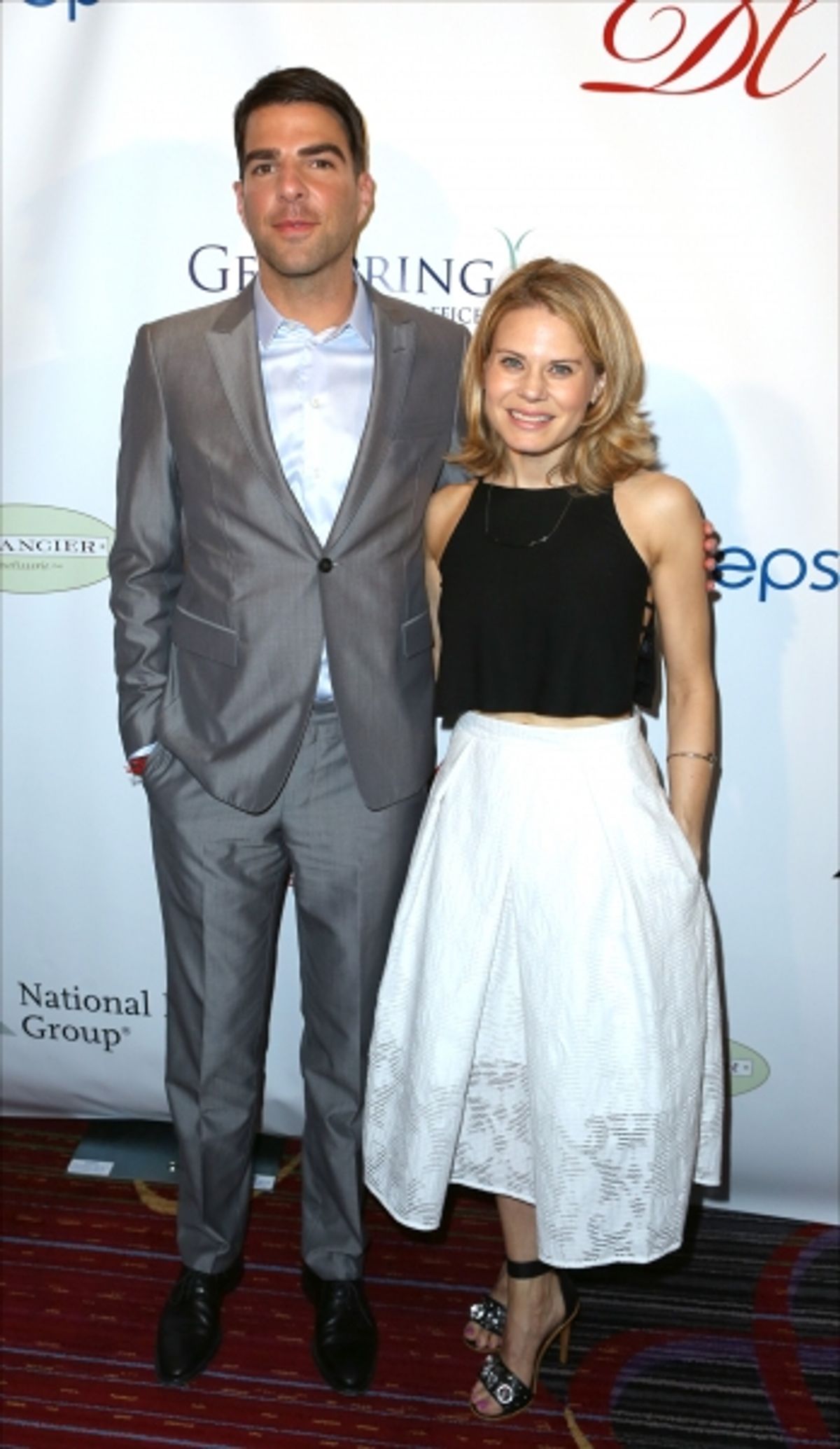 Zachary Quinto and Celia Keenan-Bolger  at 