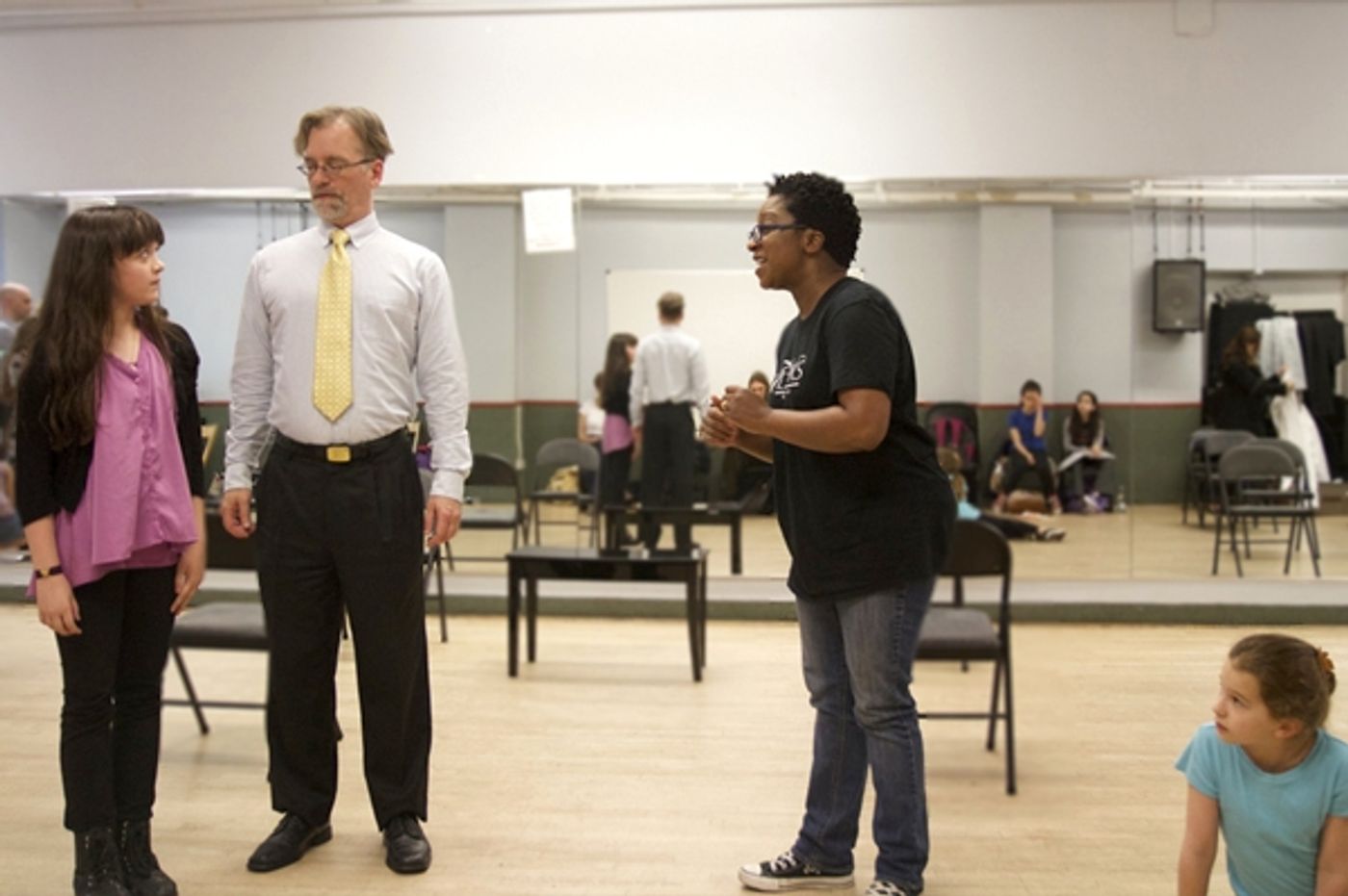 Photo Flash: In Rehearsals with Off-Broadway's A LITTLE PRINCESS Photo Flash: In Rehearsals with Off-Broadway's A LITTLE PRINCESS Image