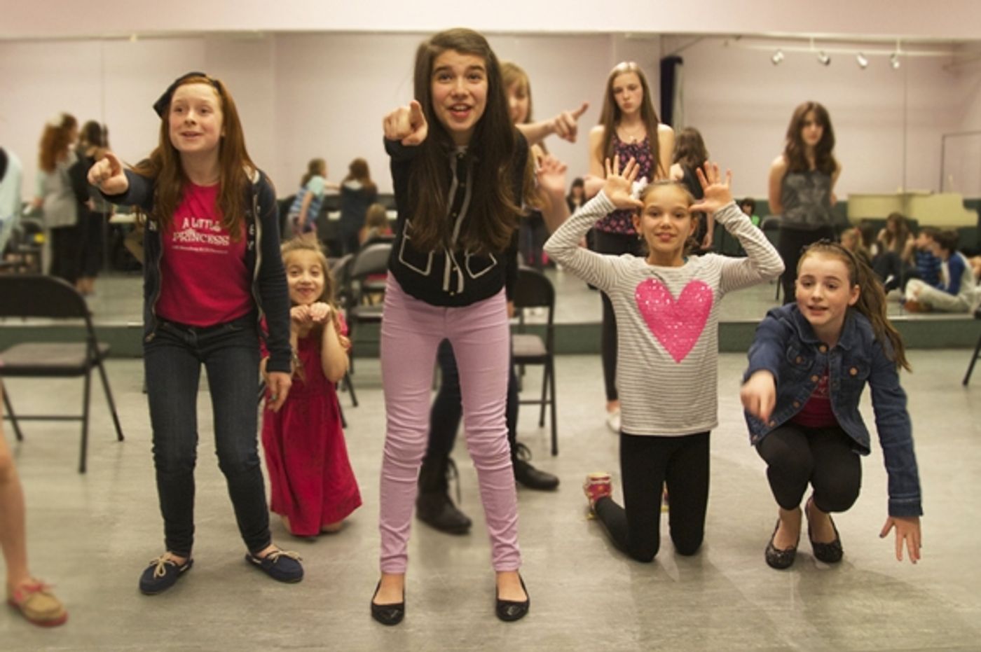 Photo Flash: In Rehearsals with Off-Broadway's A LITTLE PRINCESS Photo Flash: In Rehearsals with Off-Broadway's A LITTLE PRINCESS Image