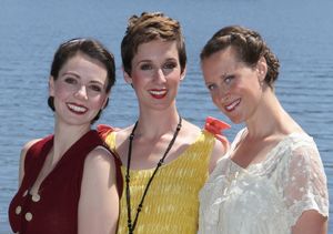 Liz Sklar, Kathryn Zdan and Megan Smith star as the Fail sisters -- Jenny June, Nelly Photo