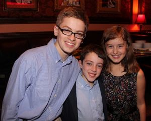 Griffin Birney, Noah Hinsdale and Sydney Lucas Photo