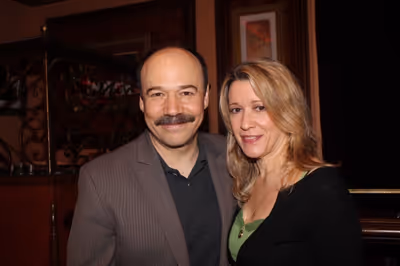 Danny Burstein and Linda Emond Photo