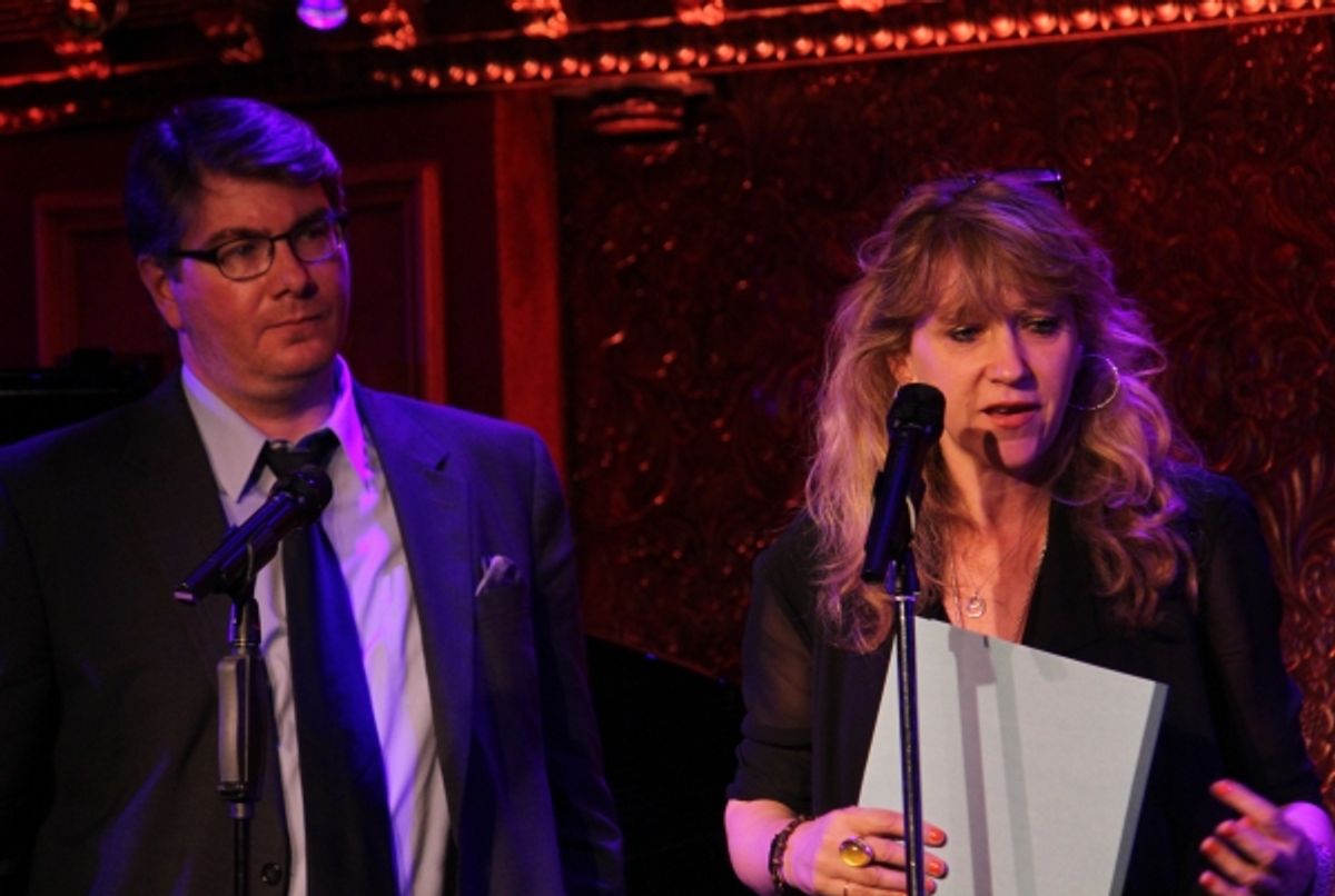 Scott Landis and Sonia Friedman at 