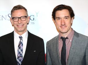 Arnie Burton and Carson Elrod @ BroadwayWorld Arnie Burton and Carson Elrod Photo