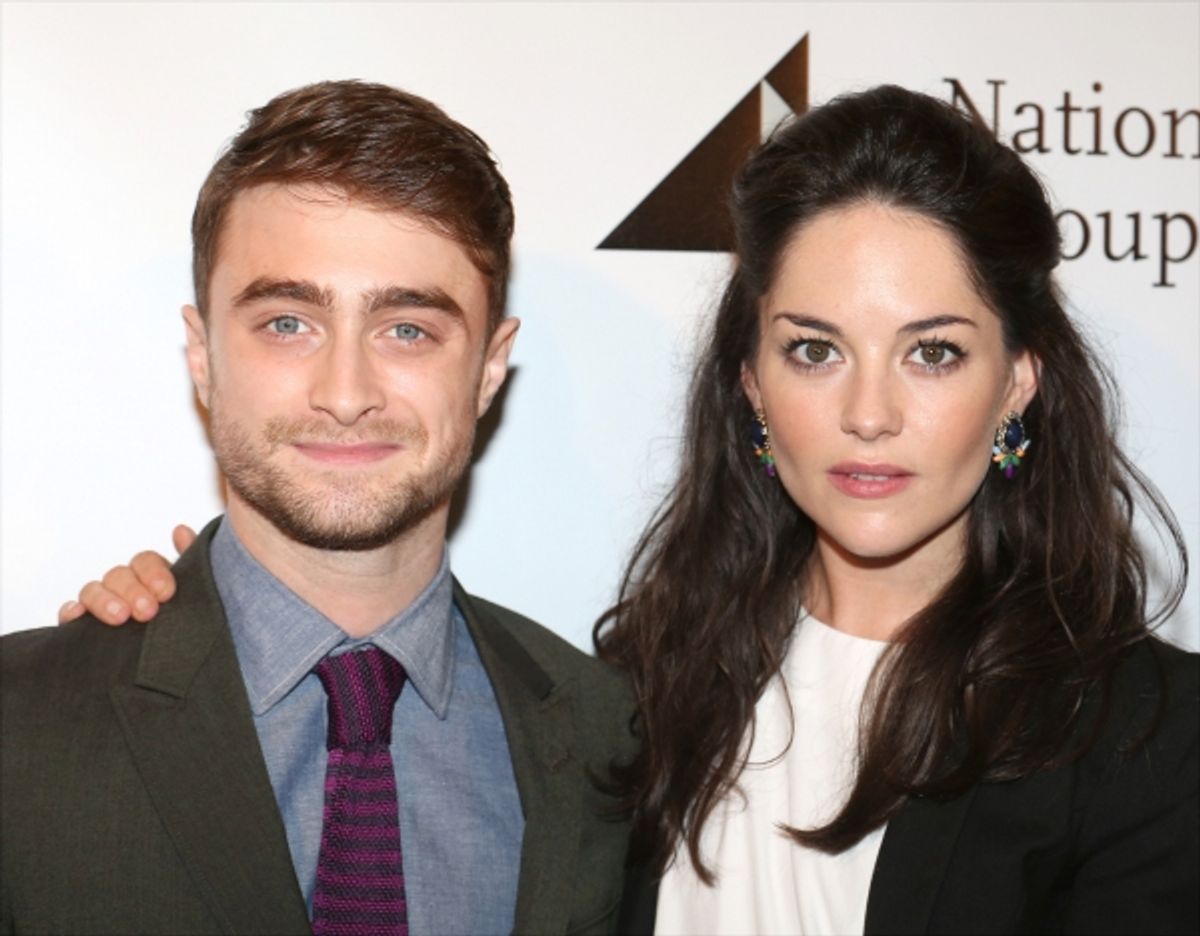 Daniel Radcliffe and Sarah Greene  at 