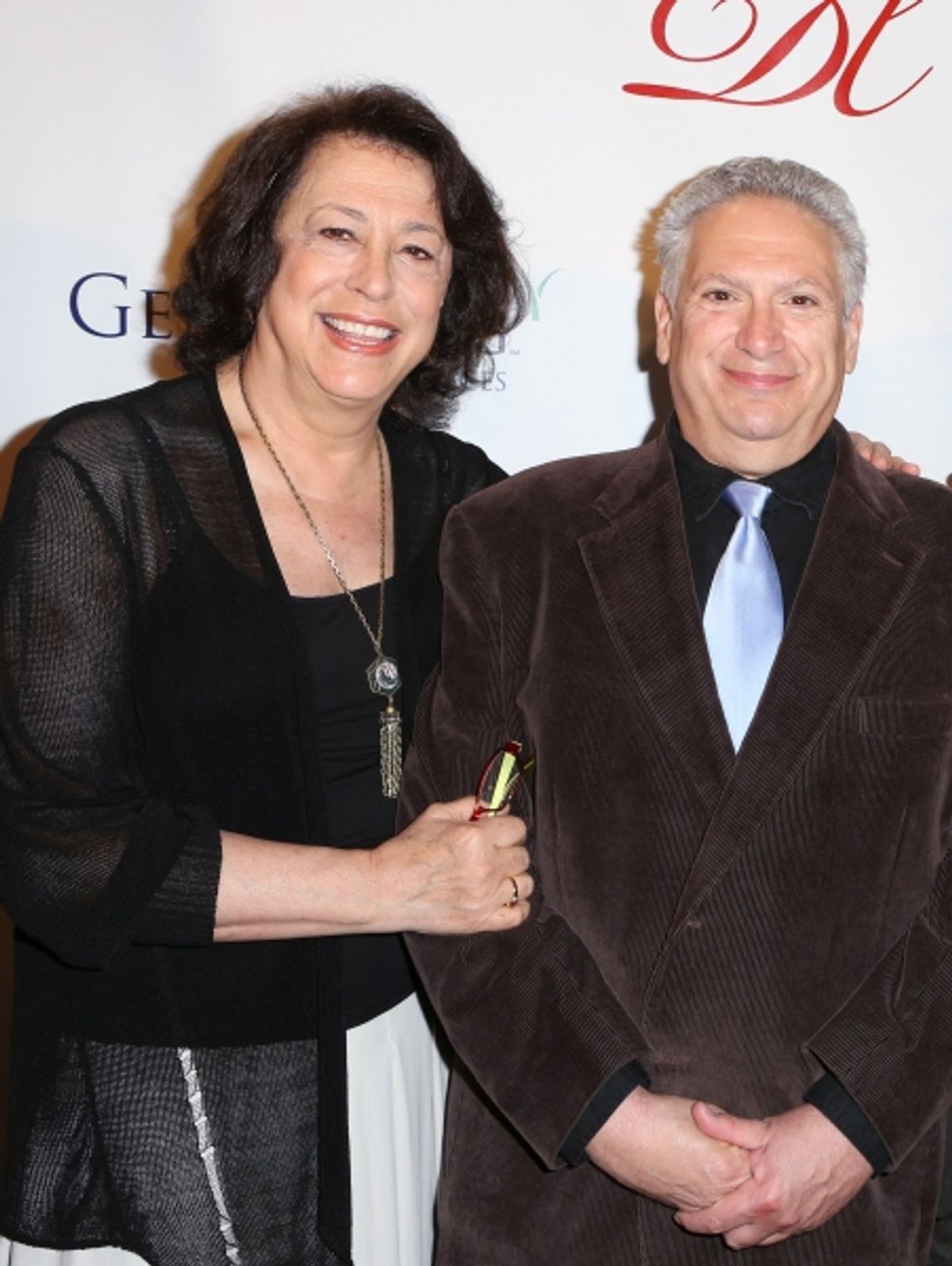 Manhattan Theatre Club artistic director Lynne Meadow and Casa Valentina playwright Harvey Fierstein  at 