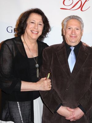 Manhattan Theatre Club artistic director Lynne Meadow and Casa Valentina playwright Harvey Fierstein @ BroadwayWorld Manhattan Theatre Club artistic director Lynne Meadow and Casa Valentina playwright H Photo