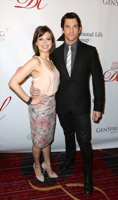 Margo Seibert and Andy Karl Photo