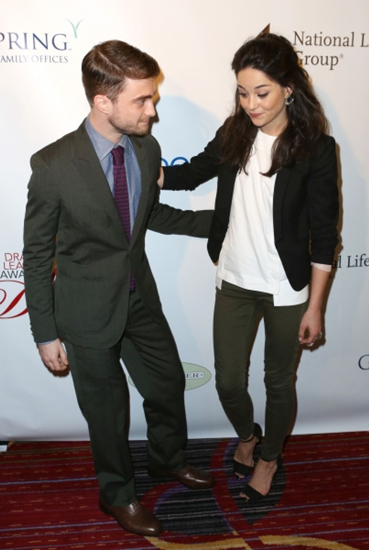Daniel Radcliffe and Sarah Greene  at 