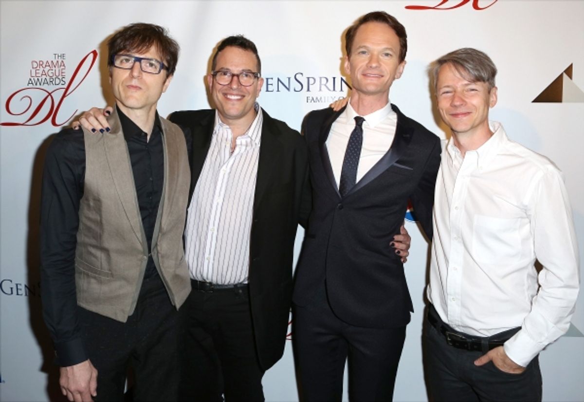 Stephen Trask, Michael Mayer, Neil Patrick Harris, and John Cameron Mitchell at 