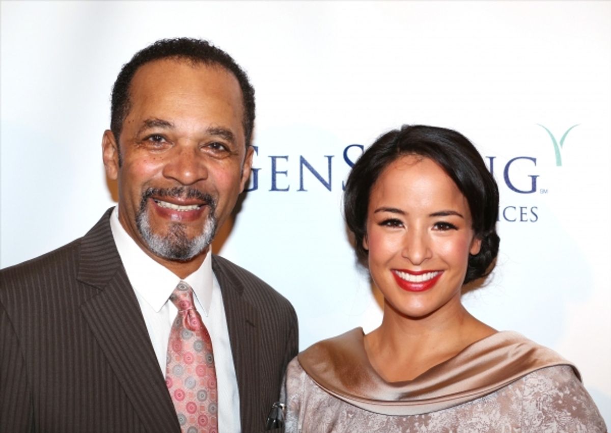Clifton Davis and Courtney Reed  at 