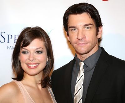 Margo Seibert and Andy Karl  Photo