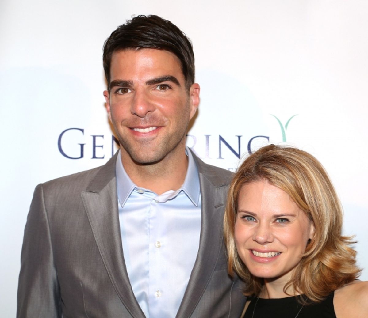 Zachary Quinto and Celia Keenan-Bolger  at 