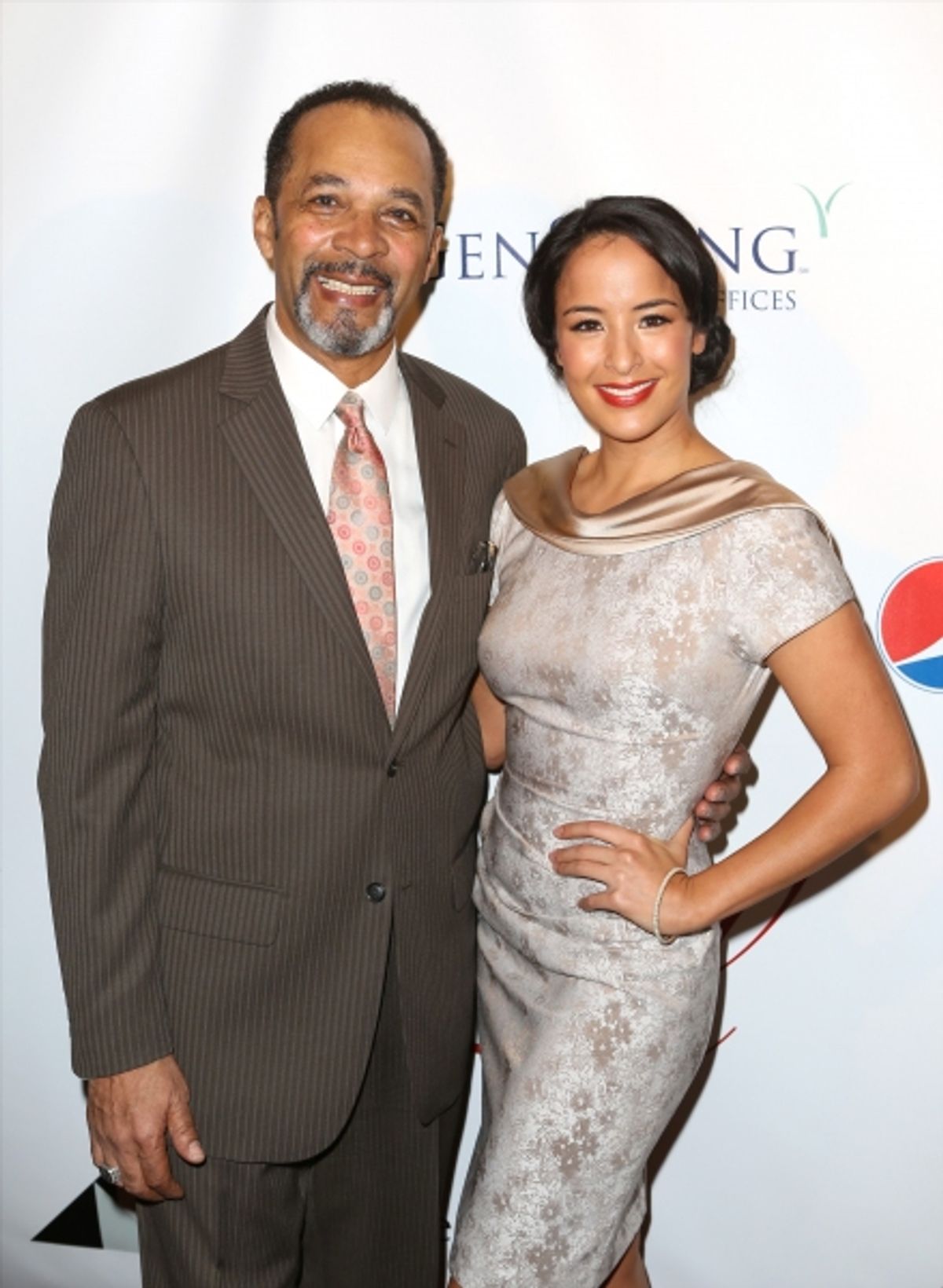 Clifton Davis and Courtney Reed  at 