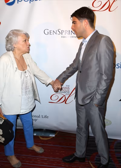 Tyne Daly and Zachary Quinto Photo