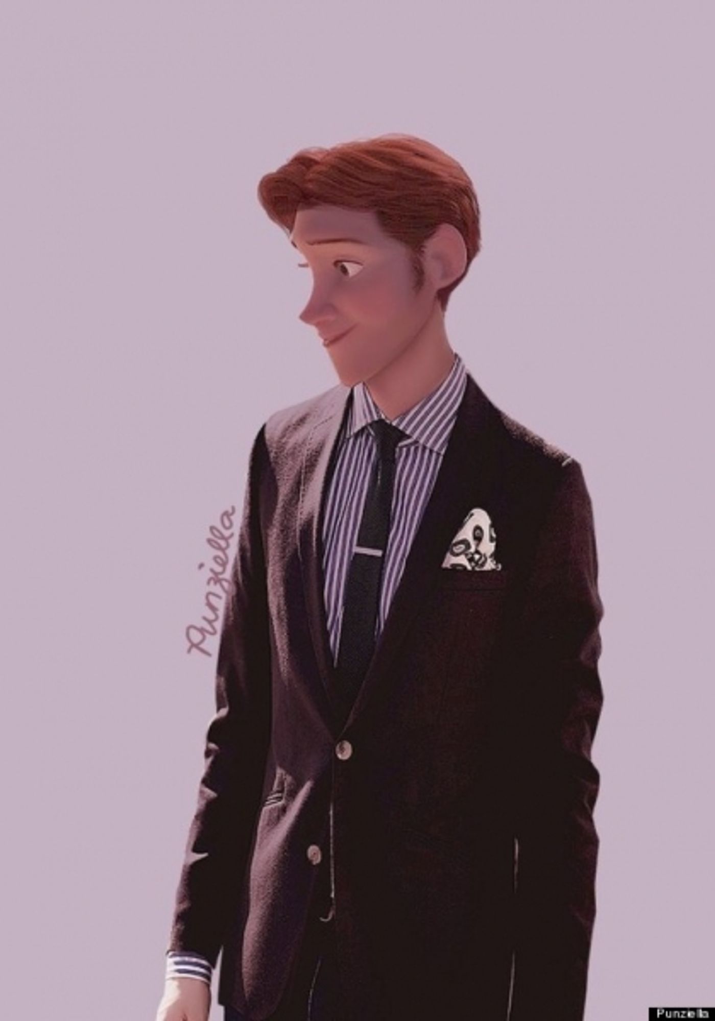 Photo Flash: Artist Imagines Animated Characters from FROZEN, TANGLED, BRAVE and More in Modern-Day Looks  Image