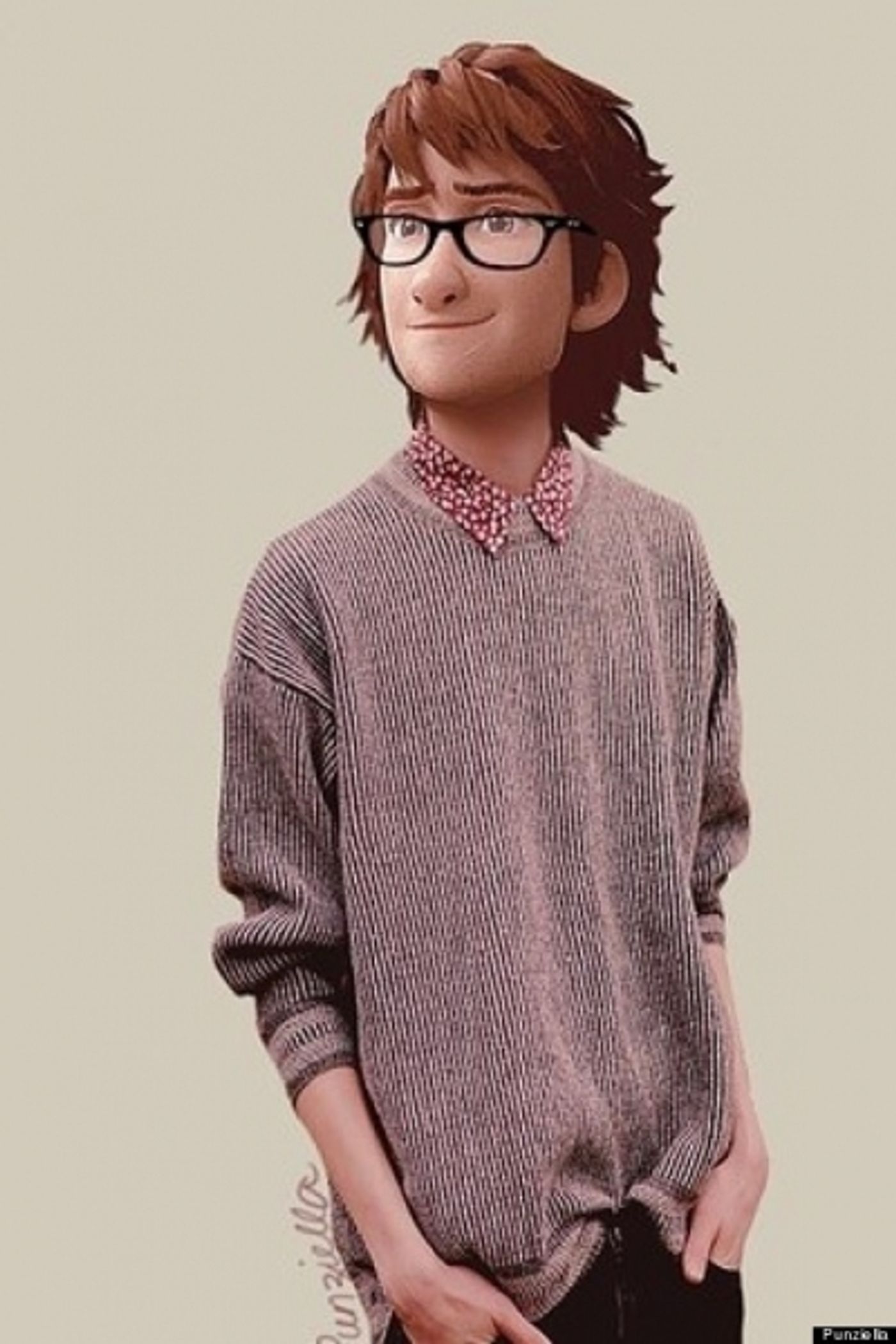 Photo Flash: Artist Imagines Animated Characters from FROZEN, TANGLED, BRAVE and More in Modern-Day Looks  Image